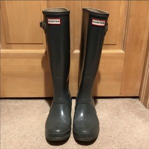 tall hunter rain boots